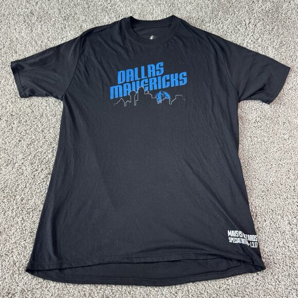 Dallas Mavericks Mens Mavs Skyline Special Edition 1.13.17 T-Shirt XL NBA Finals - Picture 2 of 8